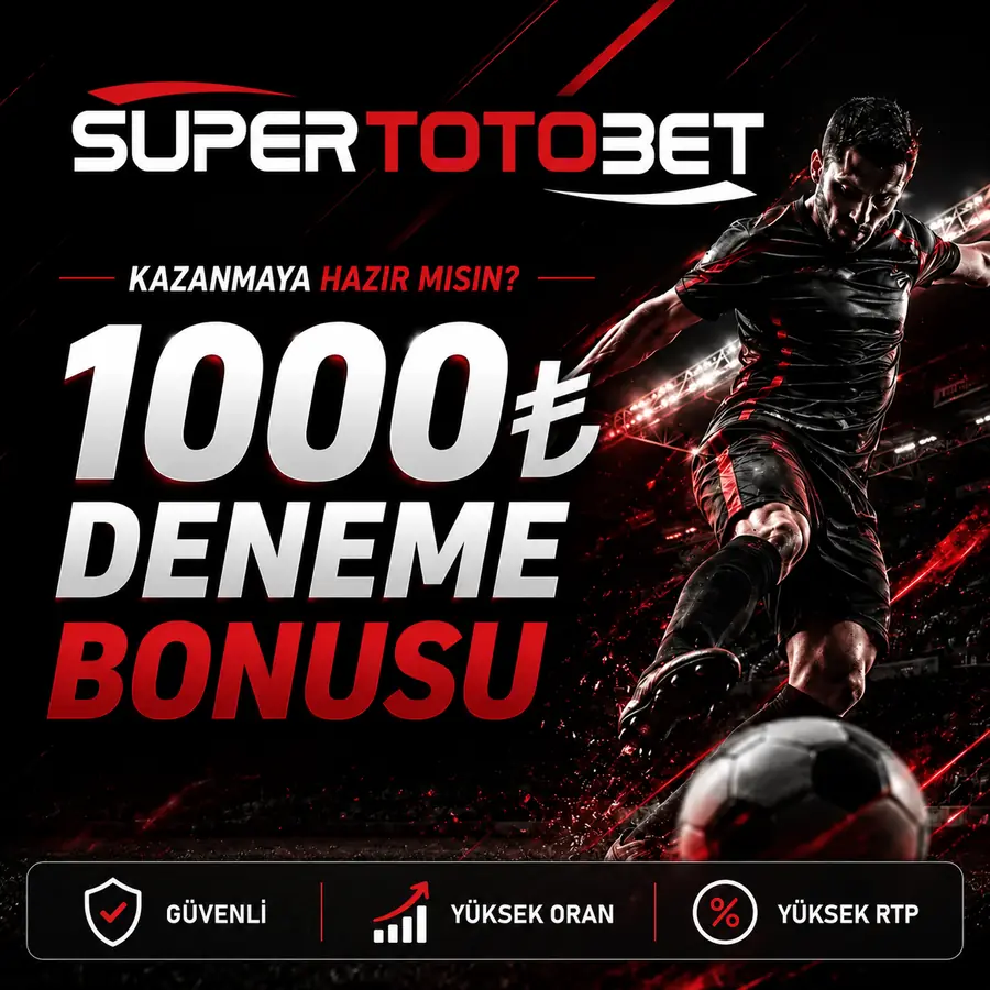 Süpertotobet 1000 TL deneme bonusu görseli